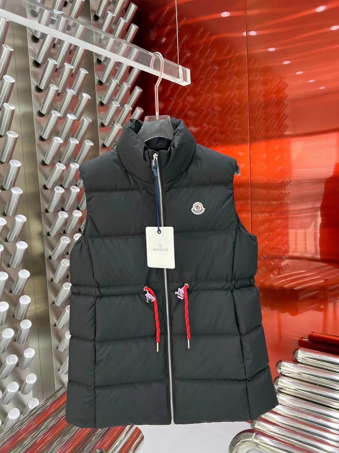Moncler Women's Quilted Zip-Front Vest