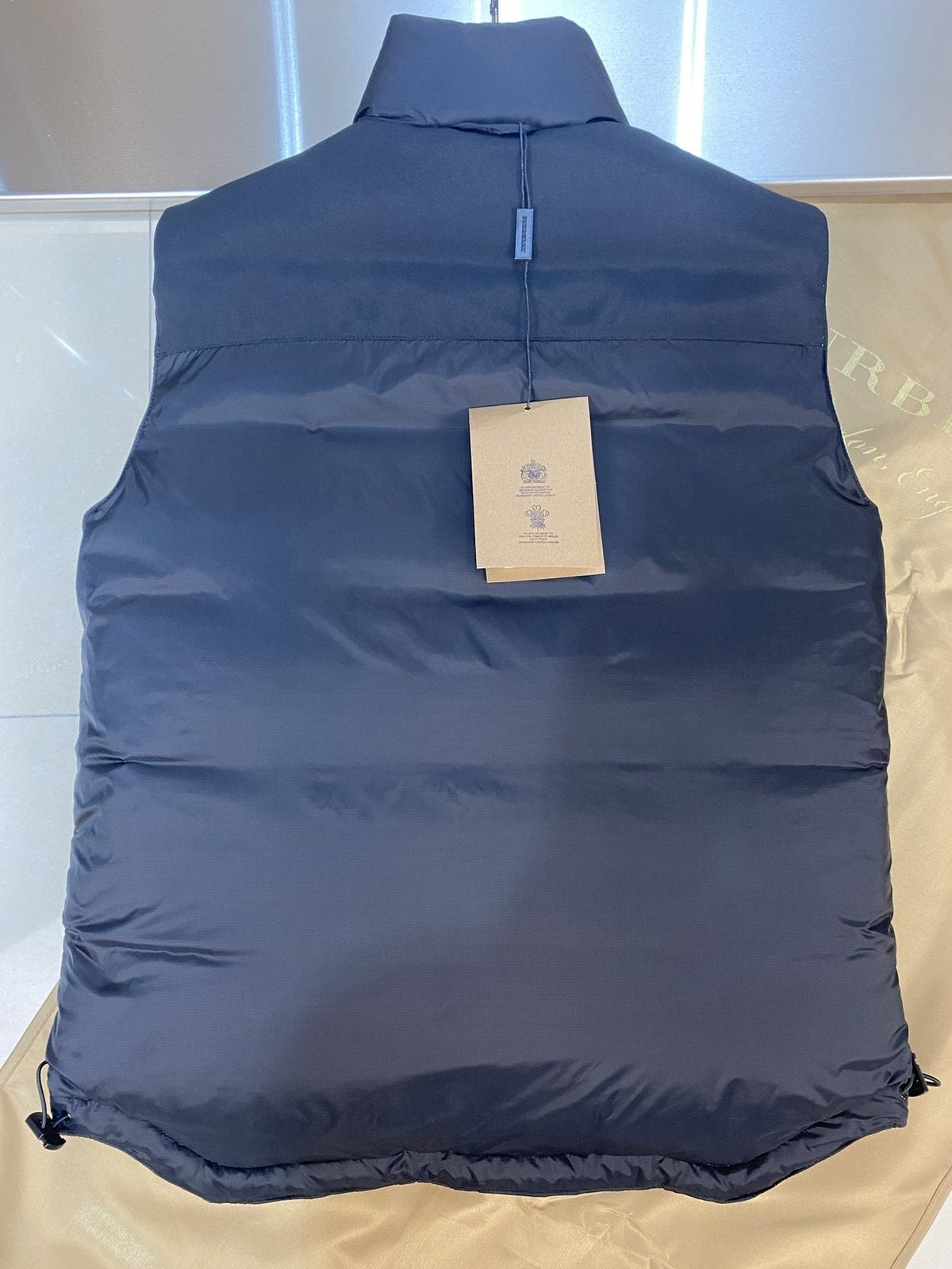 Burberry Reversible Check Quilted Vest