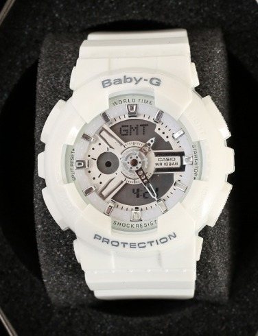 baby-g White Silver Watch