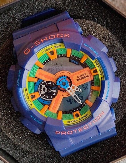 Casio Blue Strap Watch