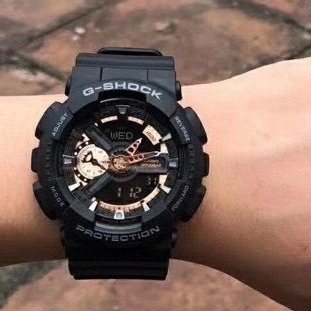 G-SHOCK Black Rose Gold Watch