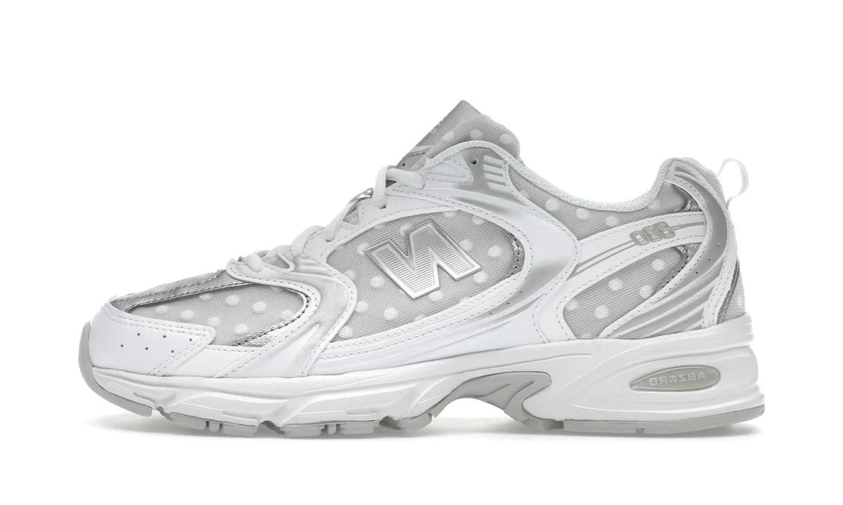 New Balance 530 Silver Metallic Polka Dots