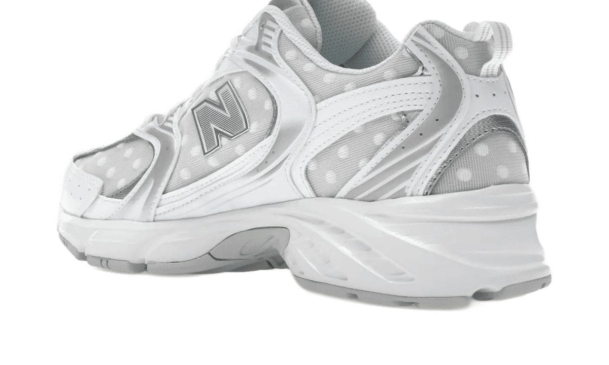 New Balance 530 Silver Metallic Polka Dots