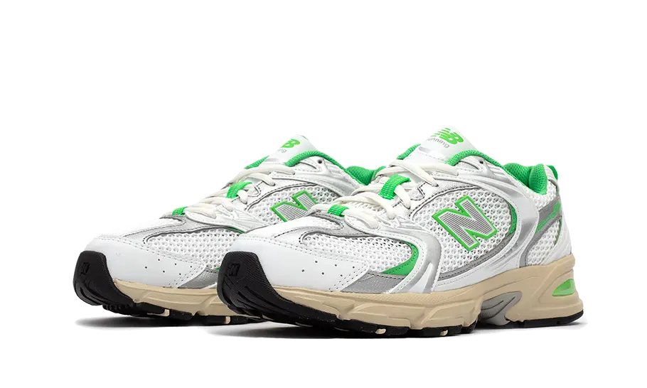New Balance 530 White Palm Leaf