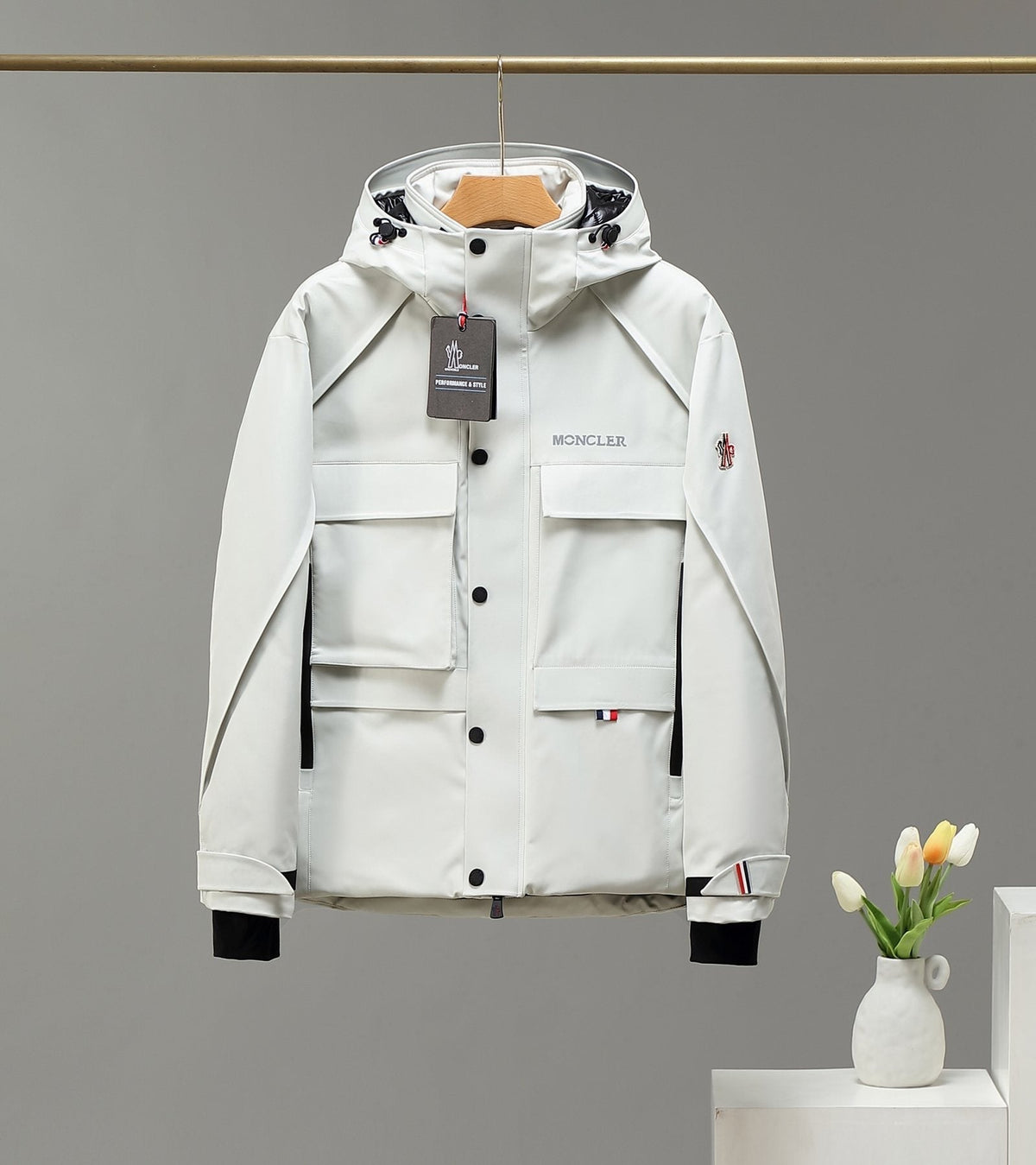 Moncler Hooded Puffer Coat