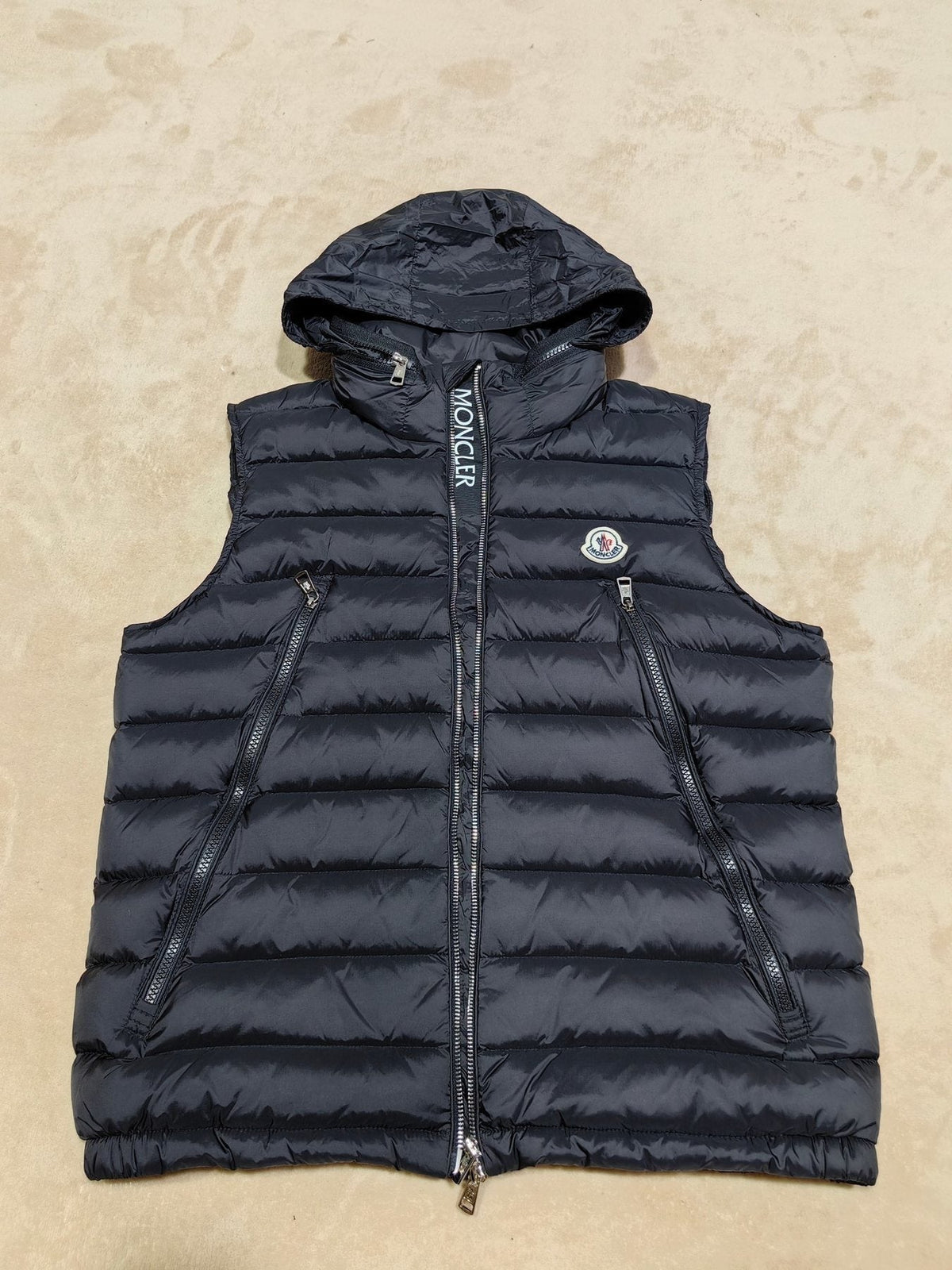 Moncler Hidden Lettering Down Vest
