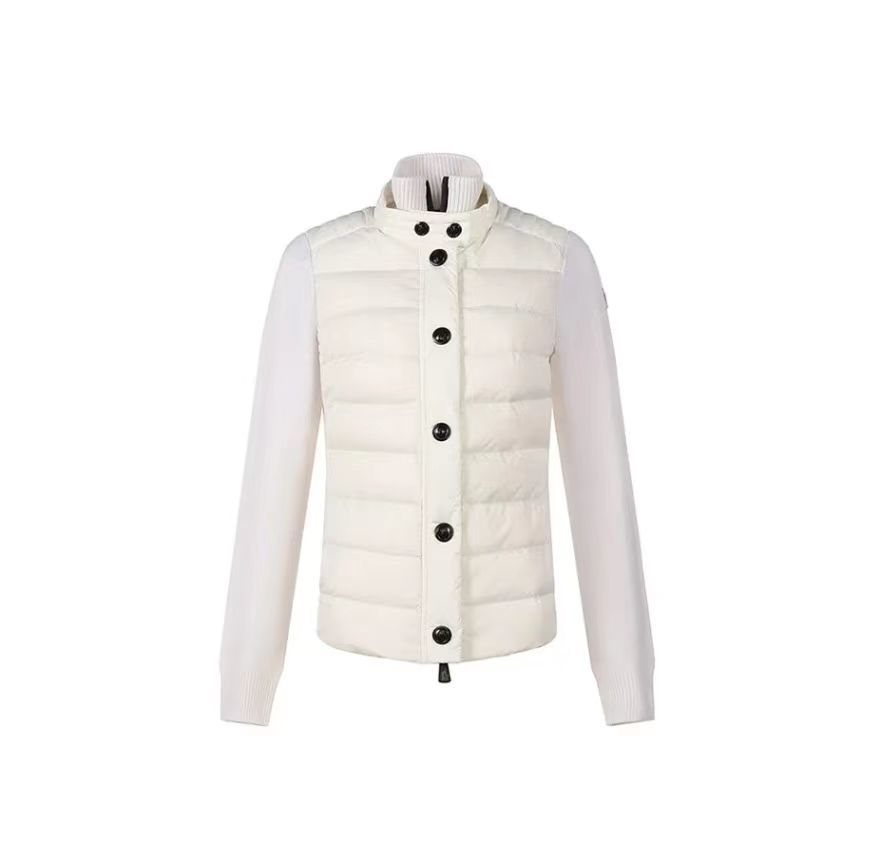 Moncler Hybrid Quilted Knit Jacket