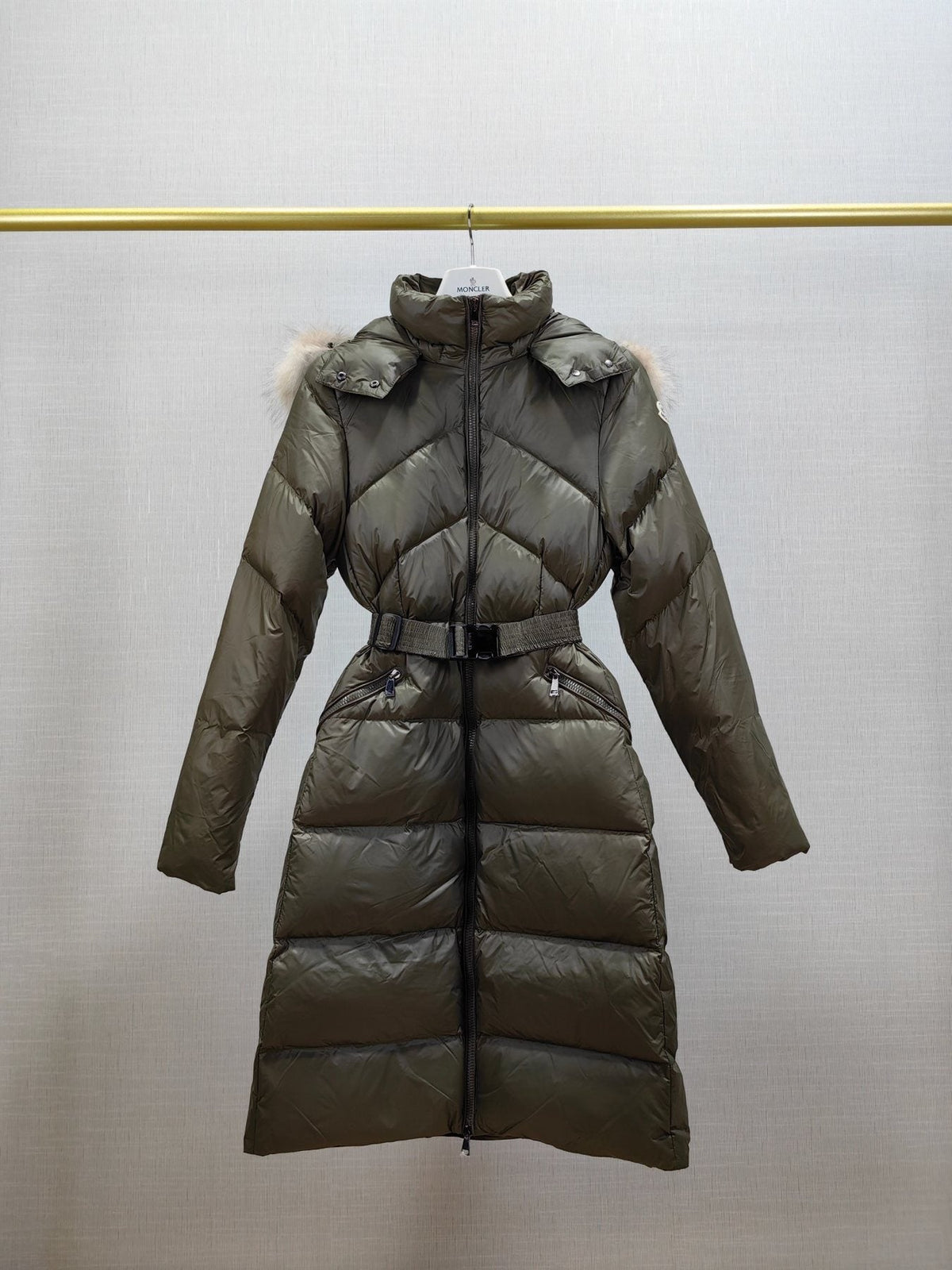 Moncler Lalteron Women's Long Down Coat