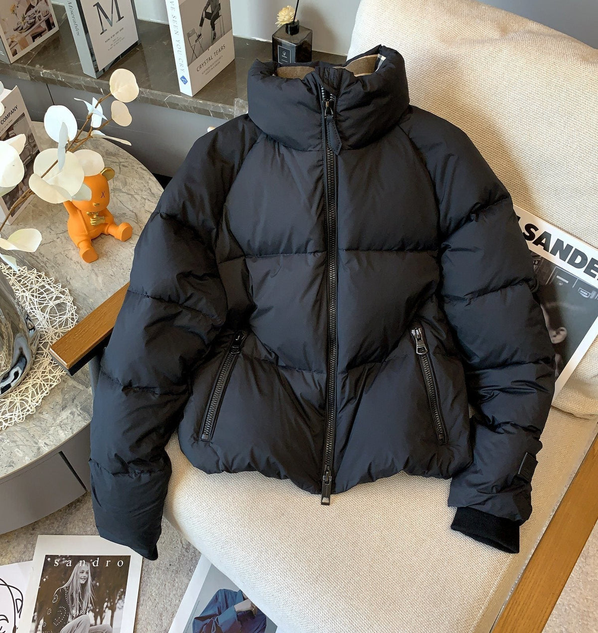 Burberry Short Quilted Puffer Jacket