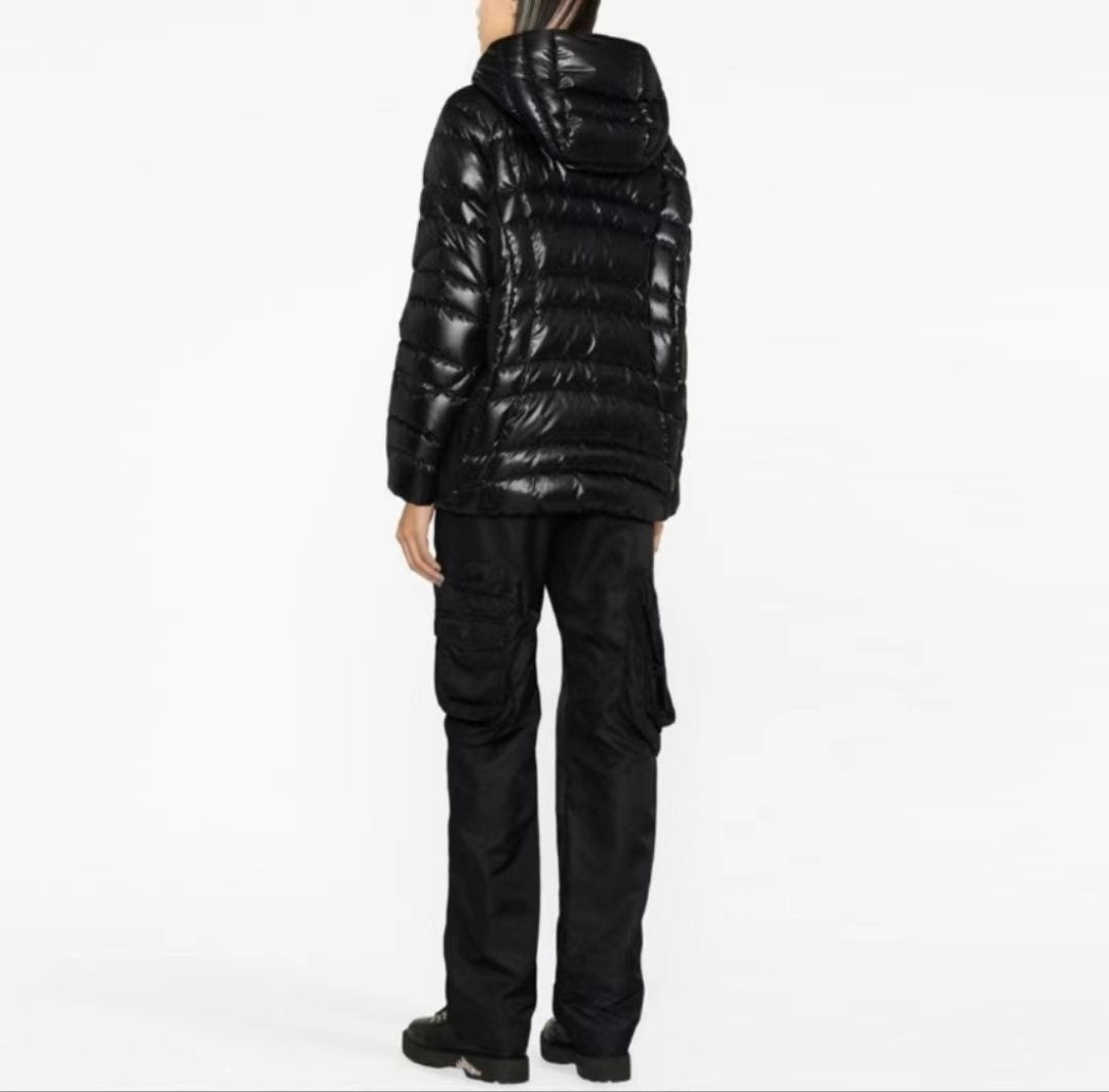 Moncler Quilted Hooded Puffer Coat