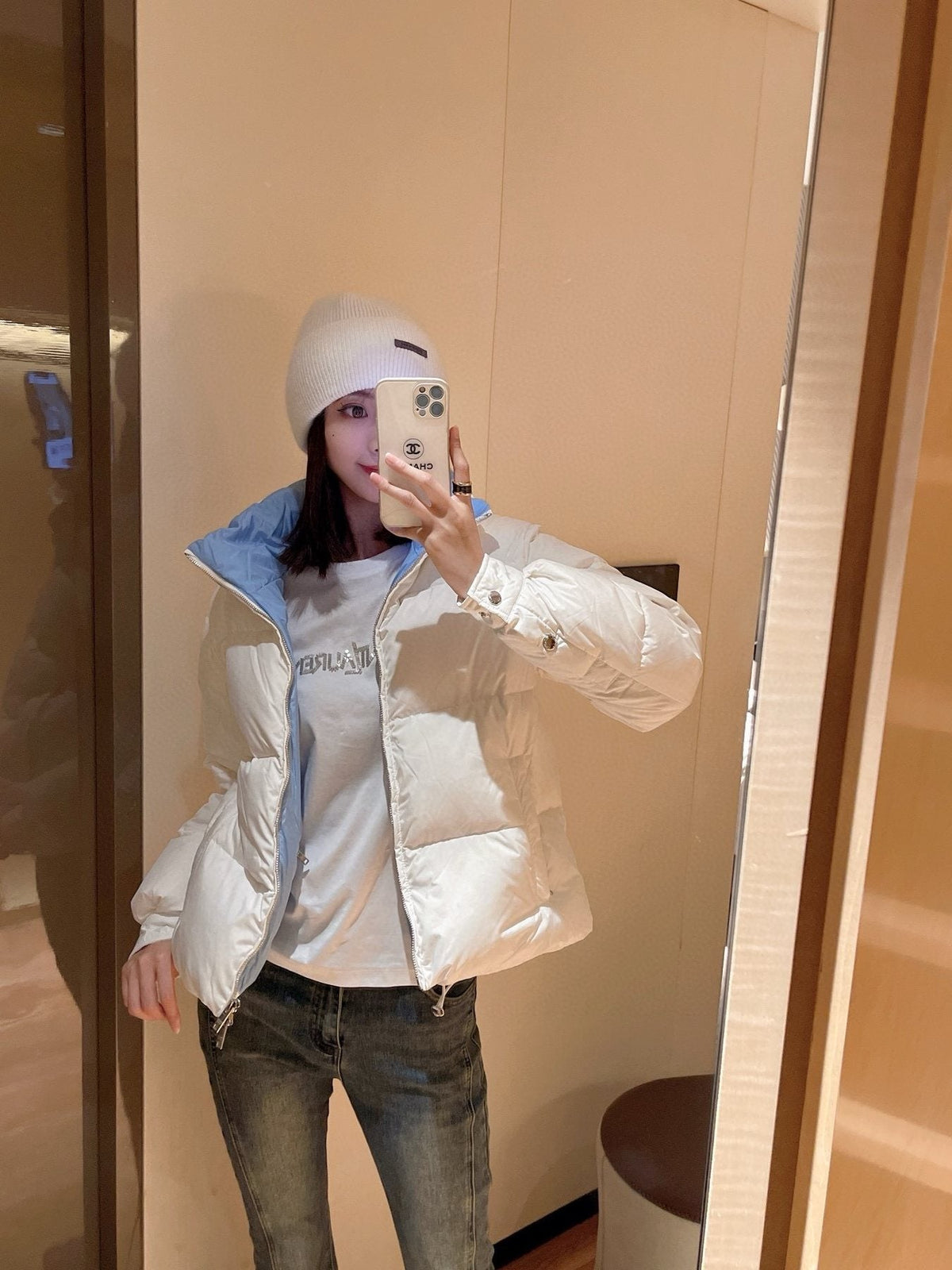 Prada Reversible Quilted Puffer Jacket