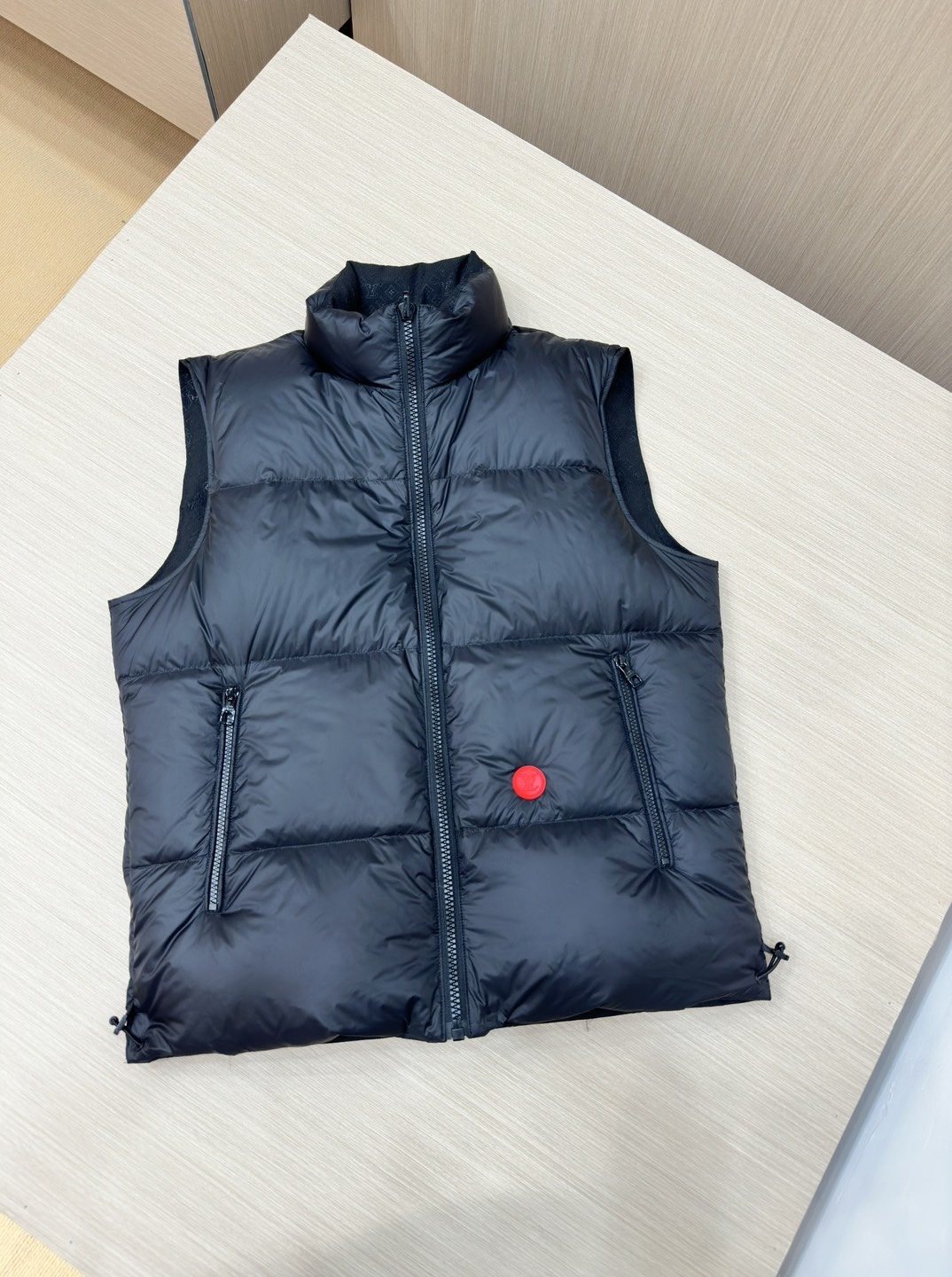 LV Reversible Monogram Puffer Vest