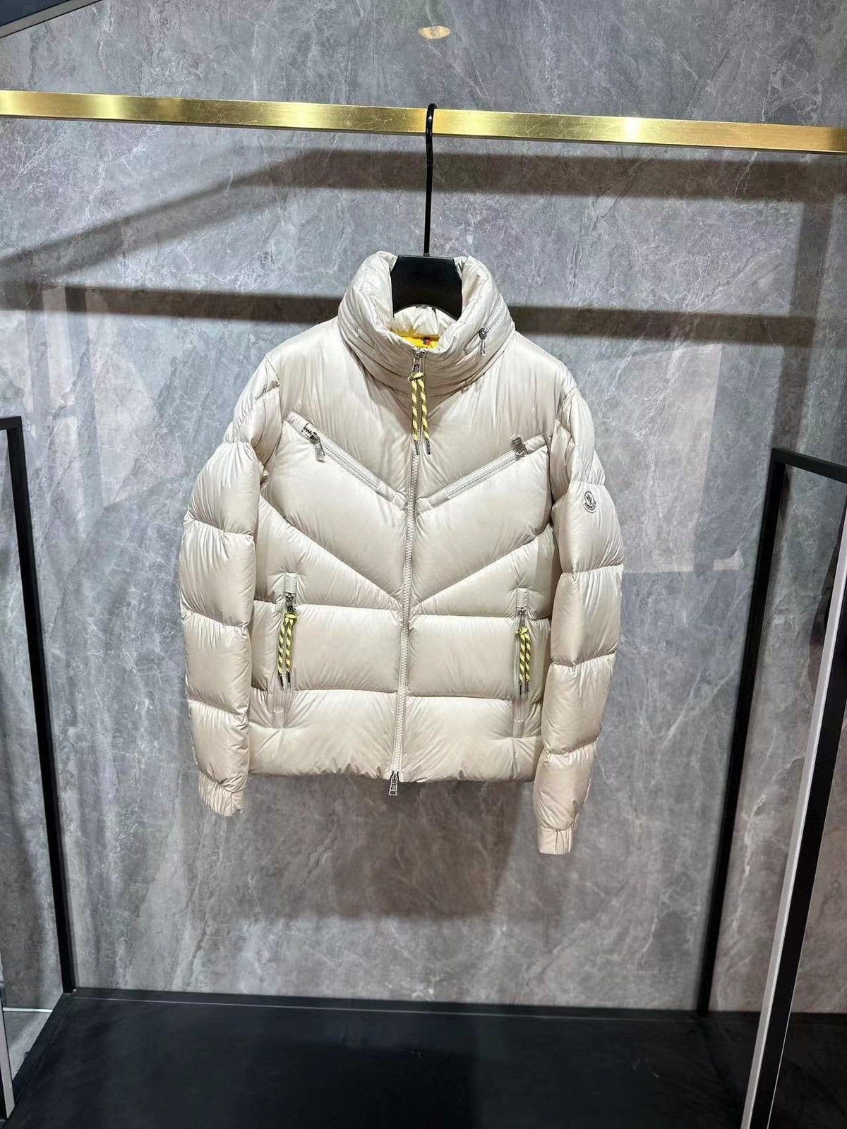 Moncler Reversible Quilted Goose Down Coat