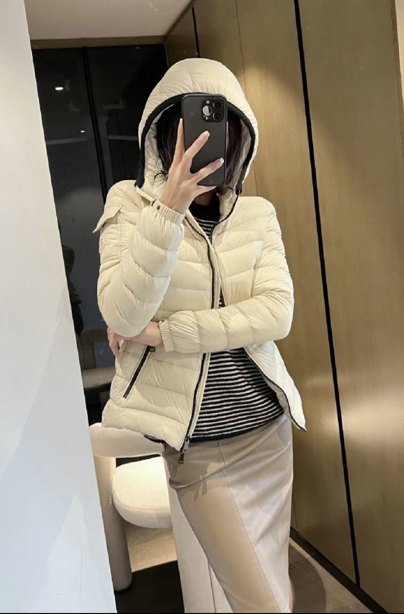 Moncler Hooded Quilted Puffer Coat