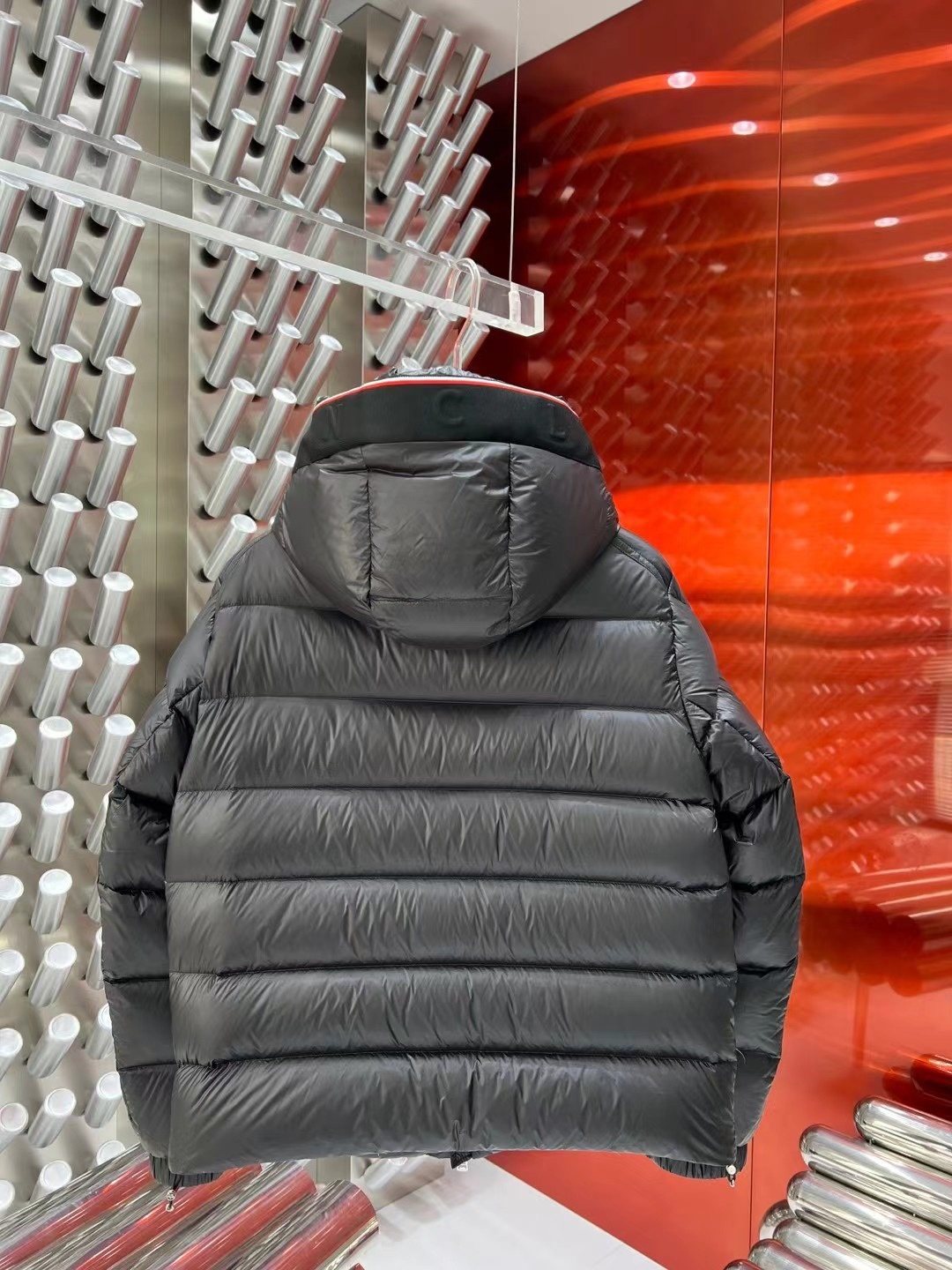 Moncler Hooded Quilted Puffer Coat