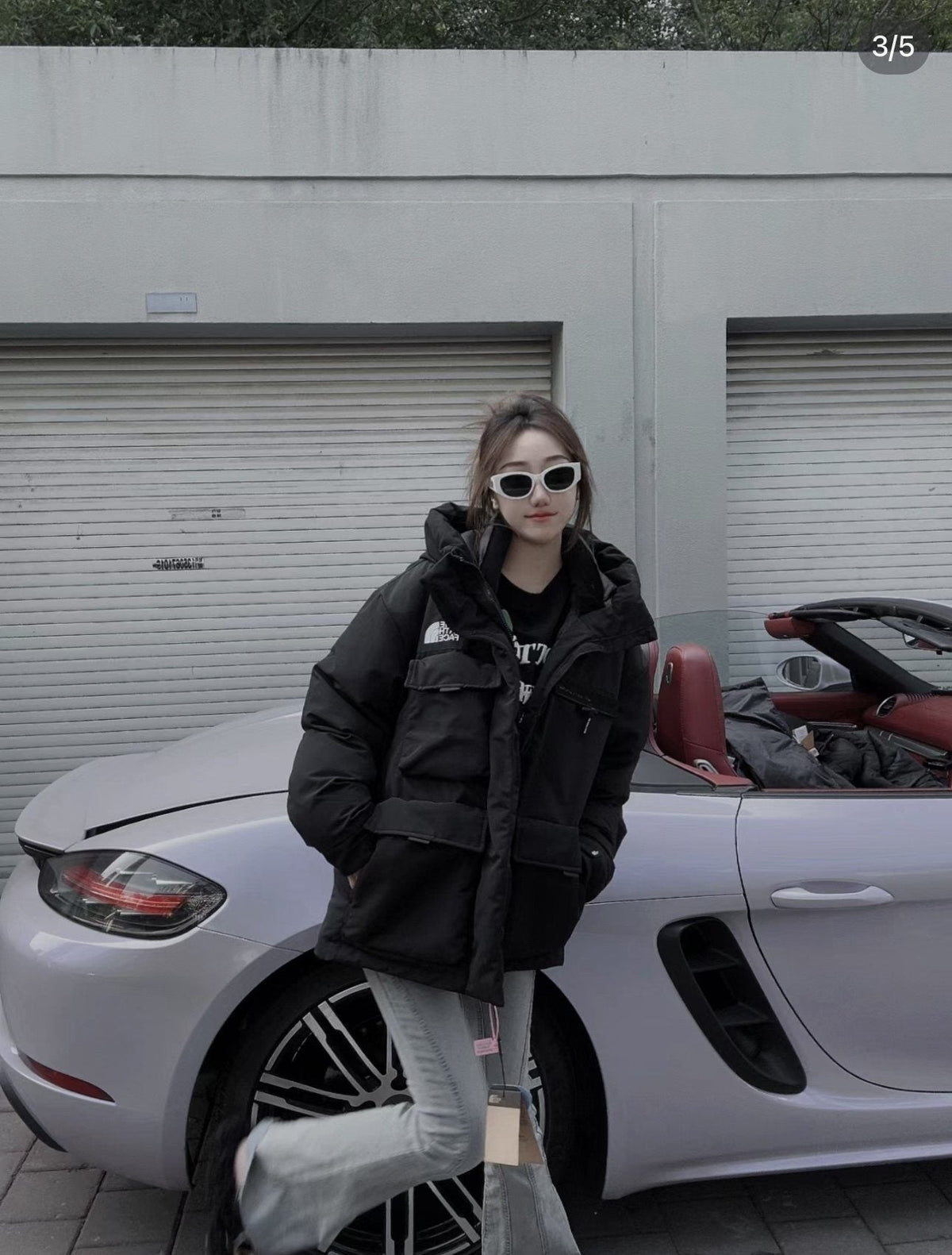 The North Face Hooded Utility Puffer Jacket