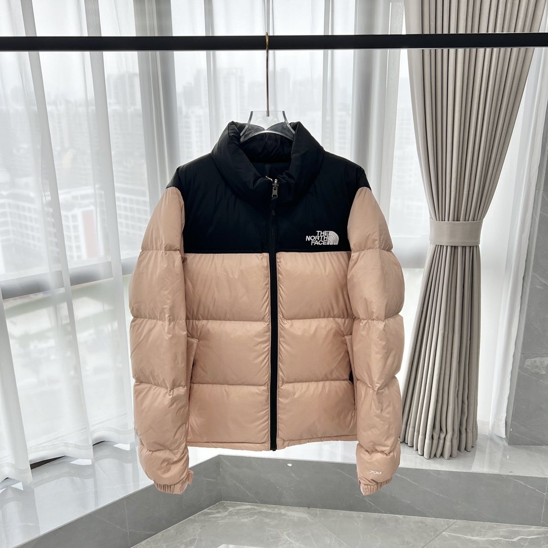 The North Face Color-Block Puffer Jacket