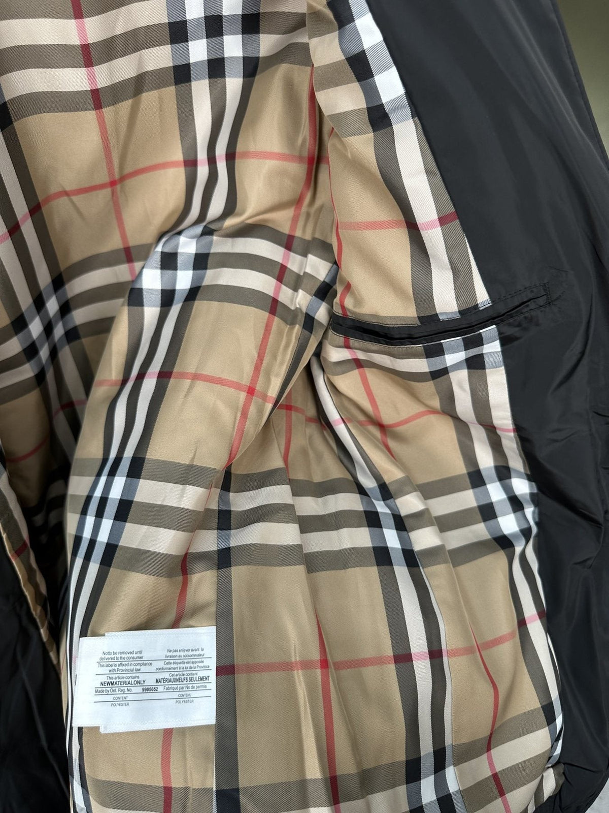 Burberry Quilted Blazer-Style Jacket