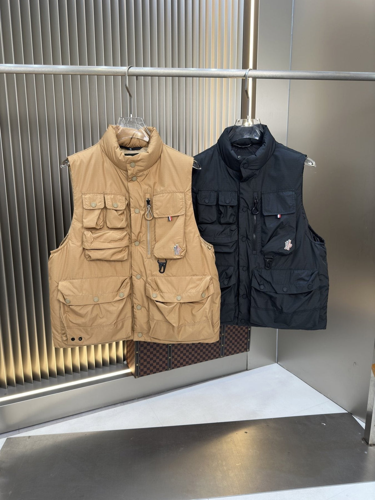 Moncler Quilted Utility Down Vest
