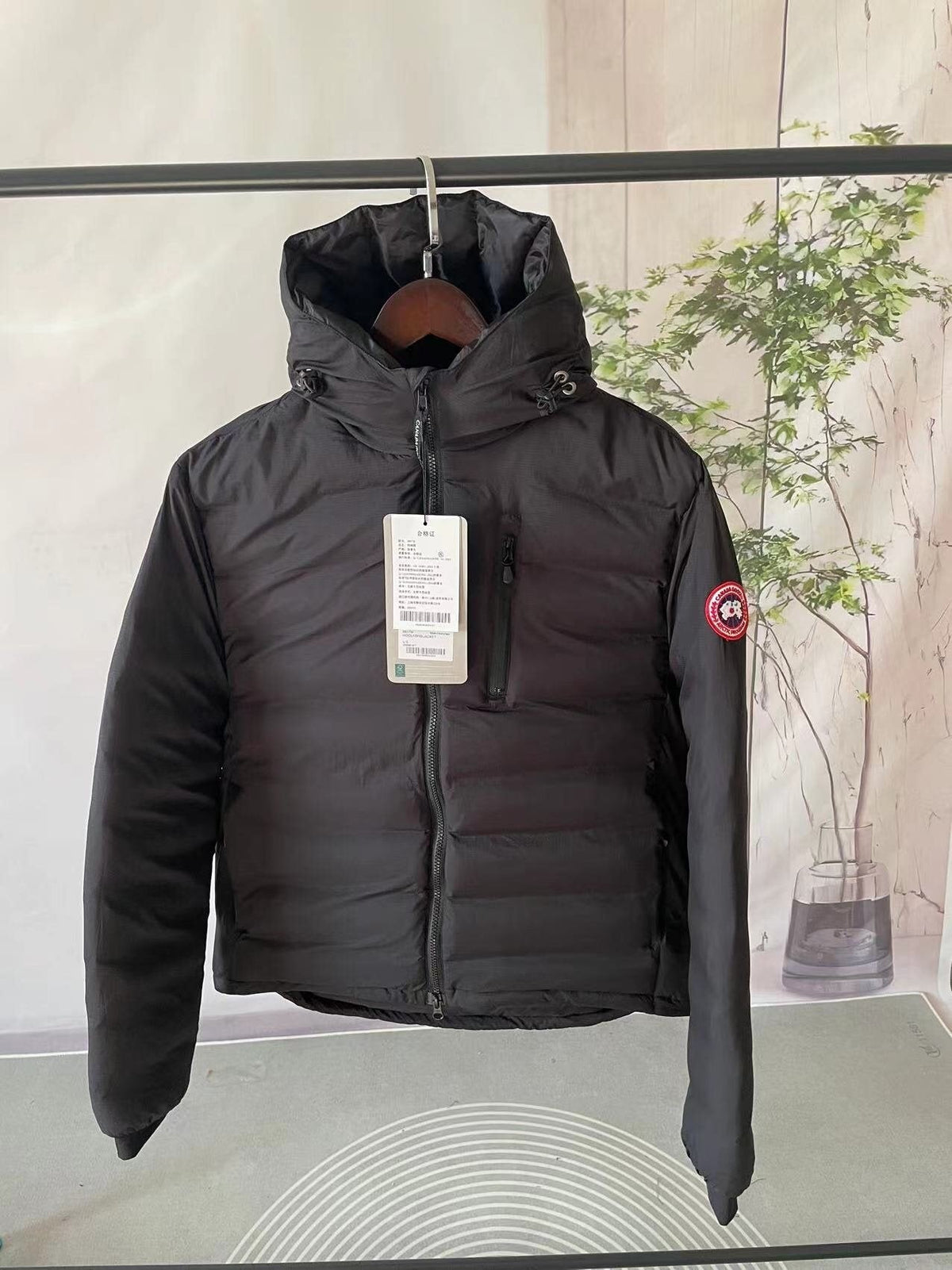 Canada Goose Hooded Quilted Puffer Jacket