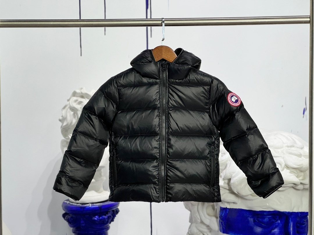 Canada Goose Kids' Hooded Quilted Down Jacket