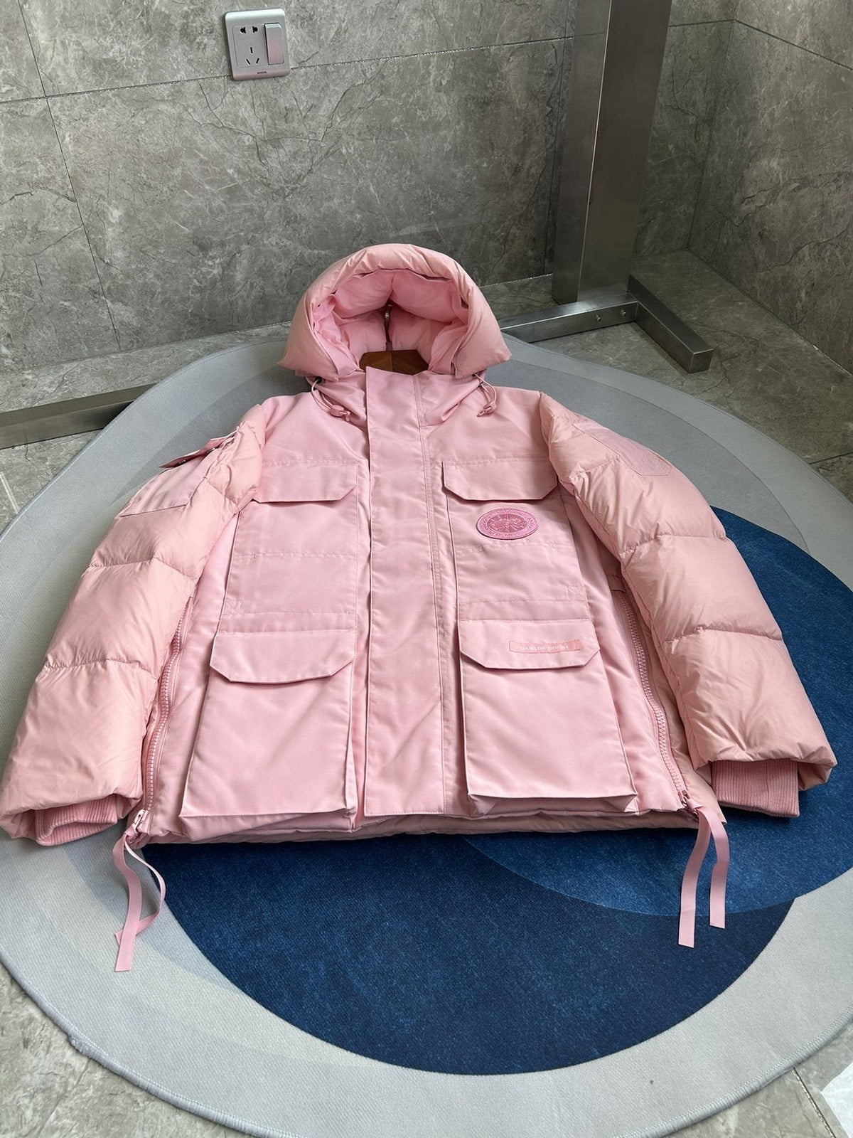 Canada Goose Men's Hooded Quilted Puffer Jacket