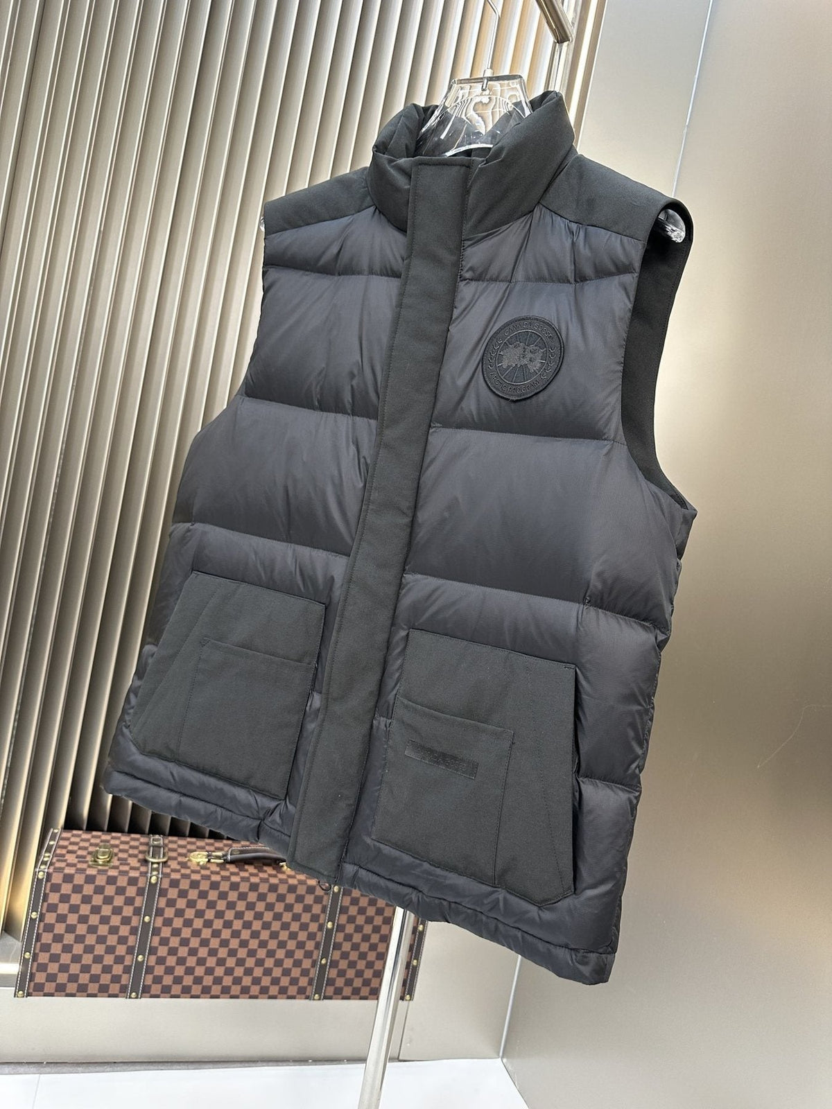 Canada Goose Black Padded Utility Vest