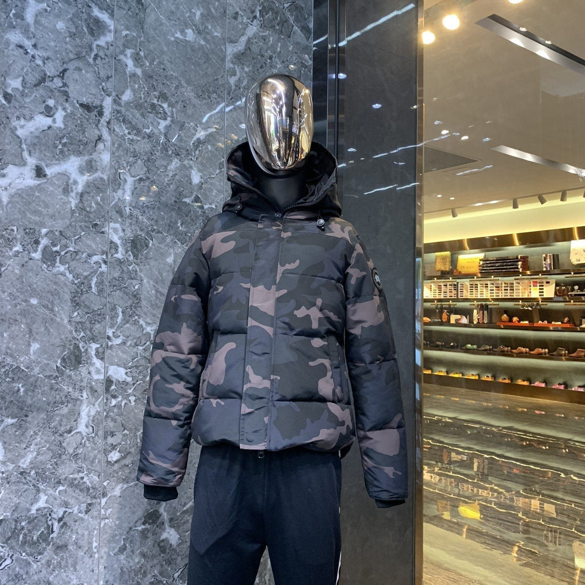 Canada Goose Hooded Quilted Puffer Jacket