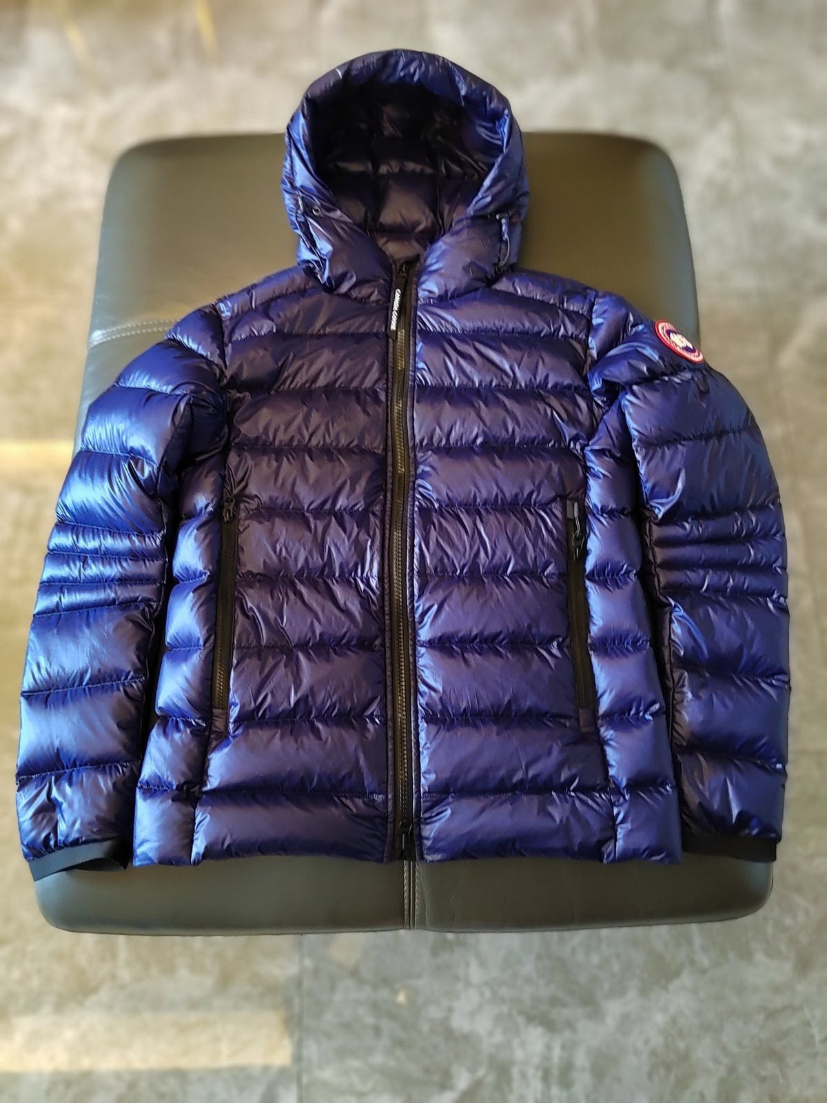 Canada Goose Hooded Short Down Jacket