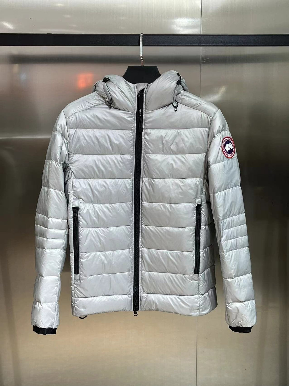 Canada Goose Hooded Short Down Jacket