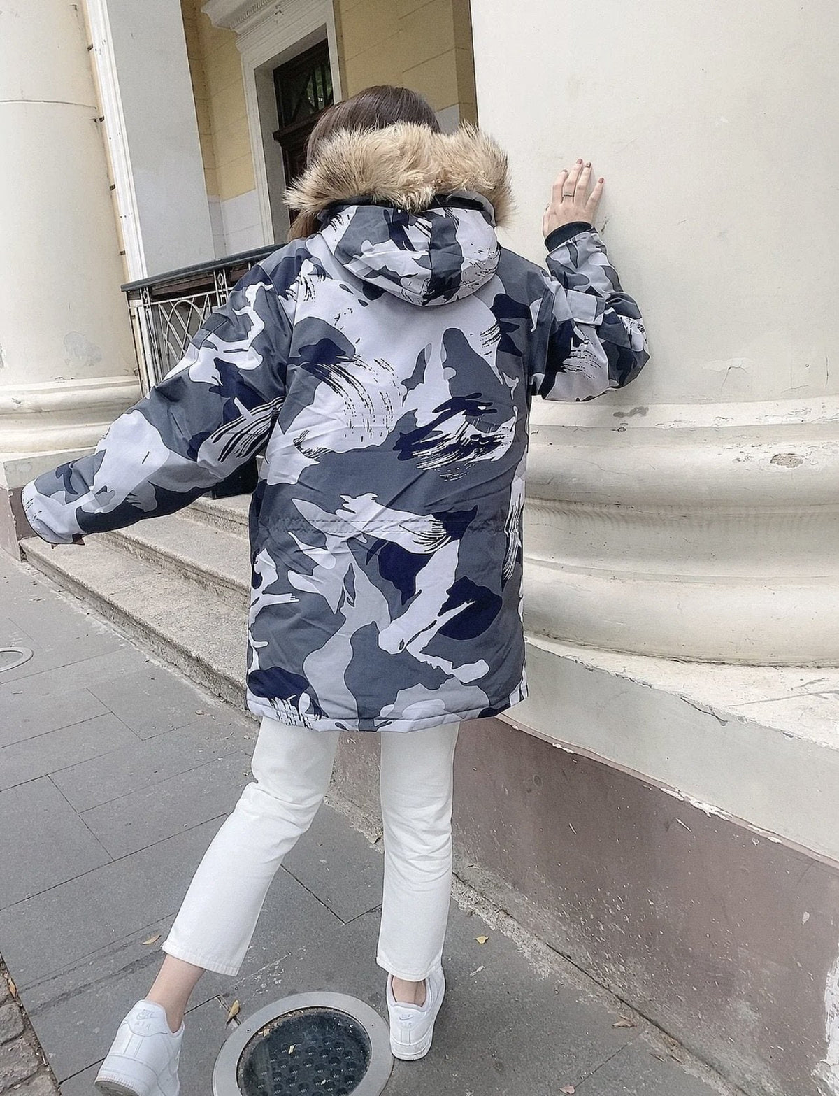 Canada Goose Hooded Fur-Trim Puffer Jacket