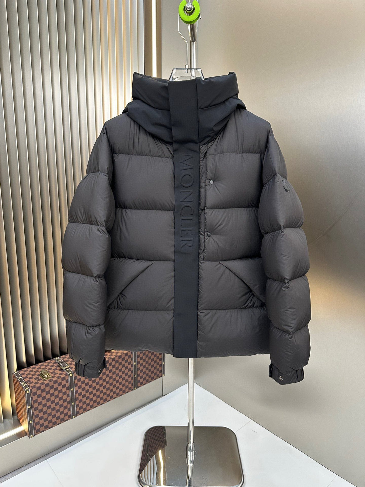 Moncler Hooded Quilted Puffer Coat