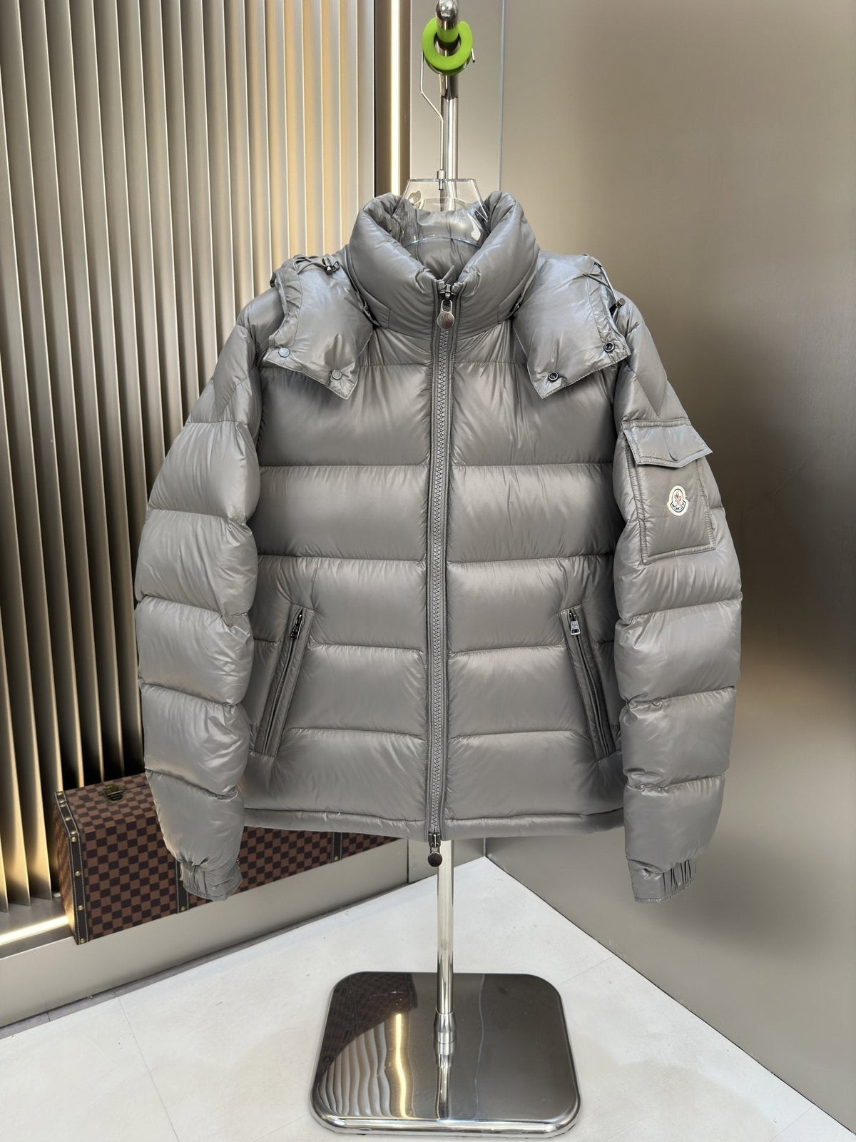 Moncler Hooded Quilted Puffer Coat