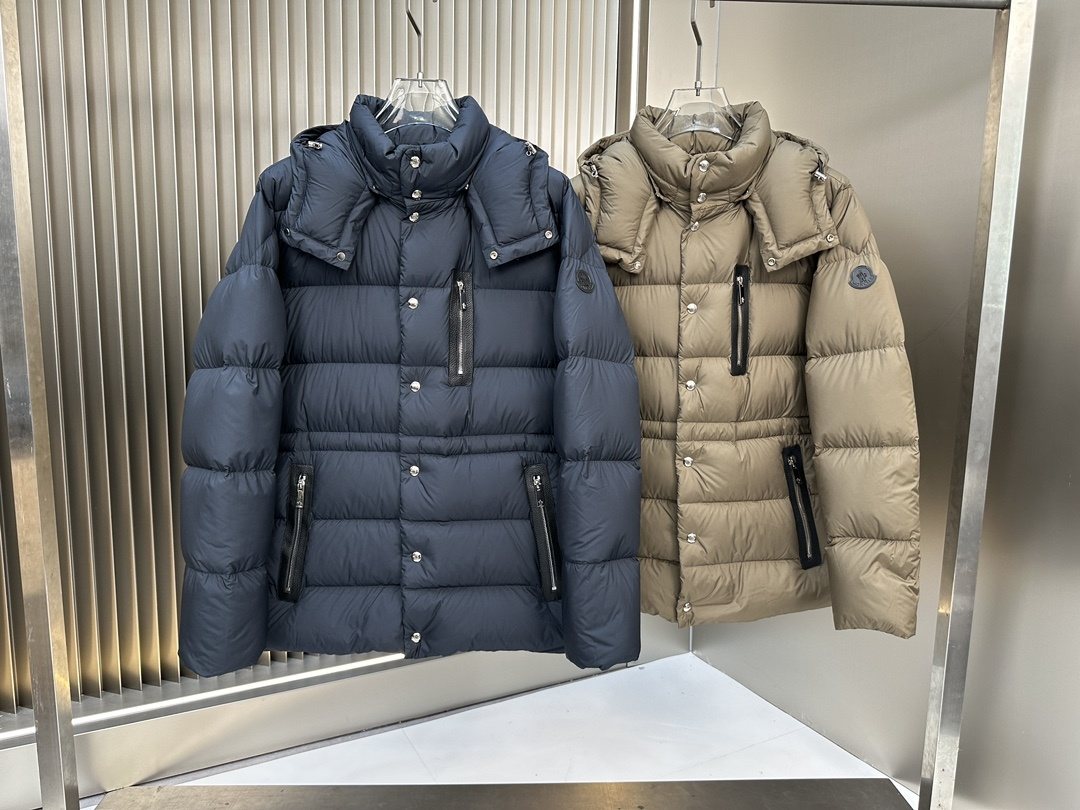 Moncler Hooded Quilted Puffer Coat