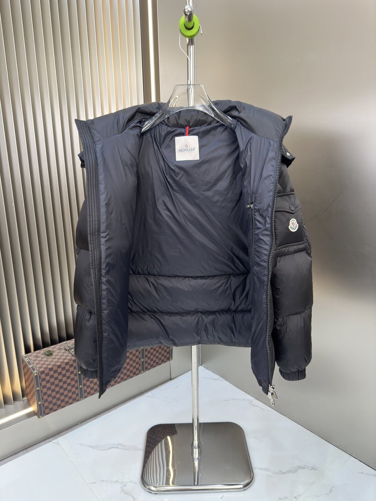 Moncler Hooded Quilted Puffer Coat