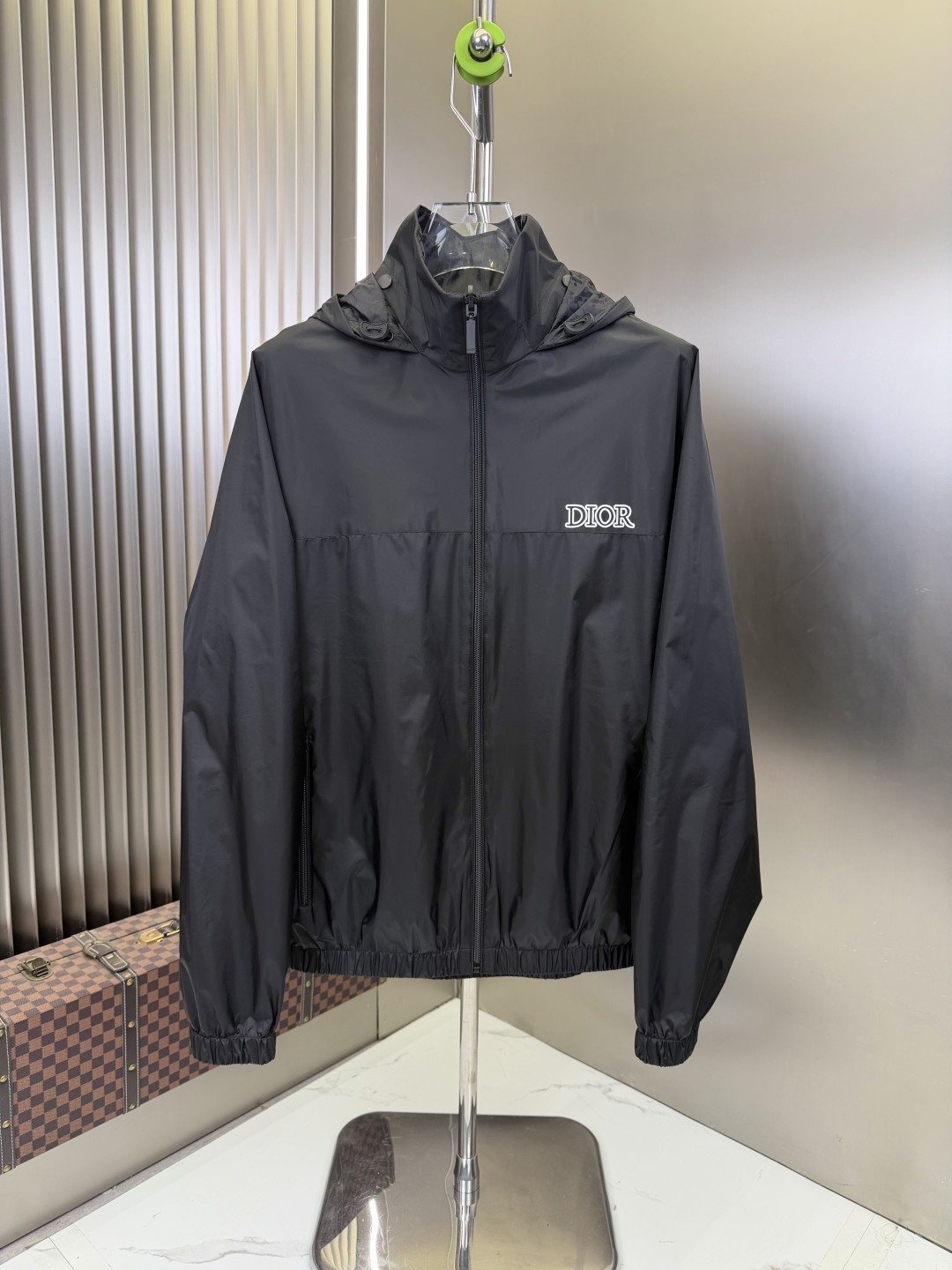 Dior Hooded Zip Windbreaker