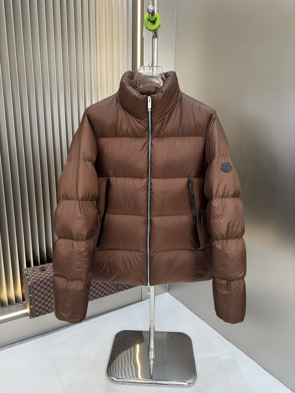 Moncler Stand-Collar Puffer Coat