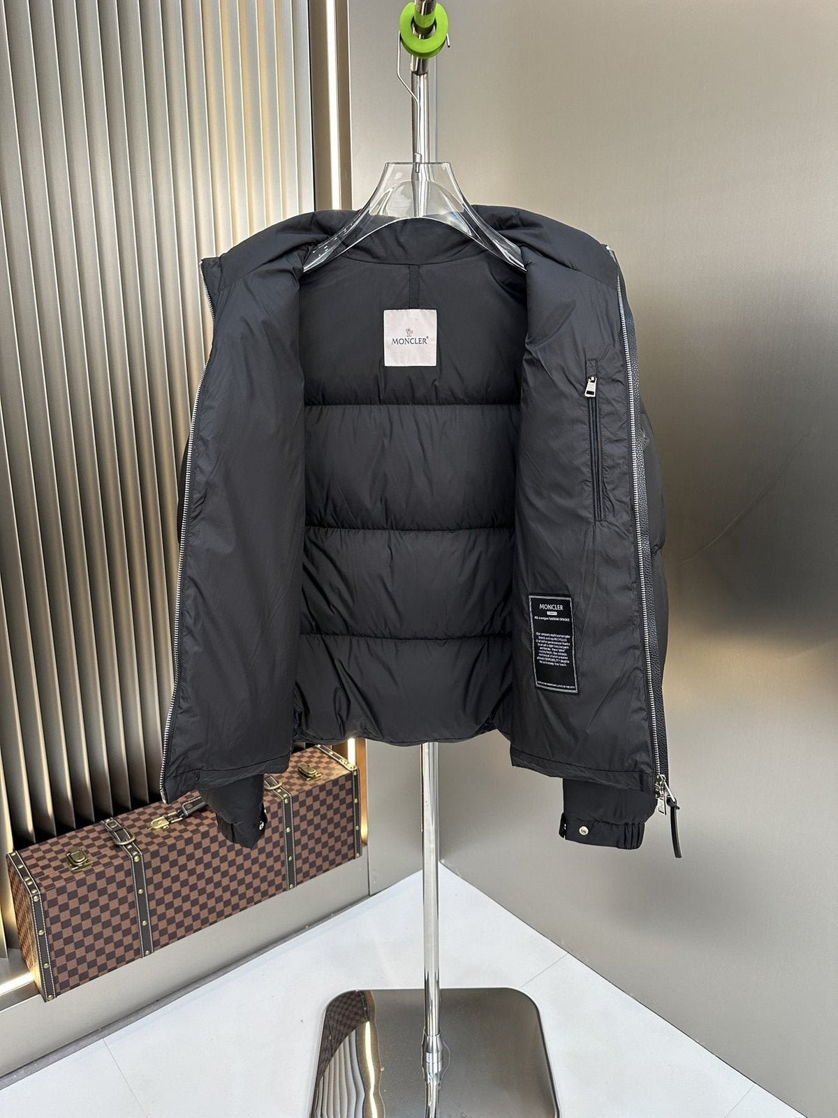 Moncler Stand-Collar Puffer Coat