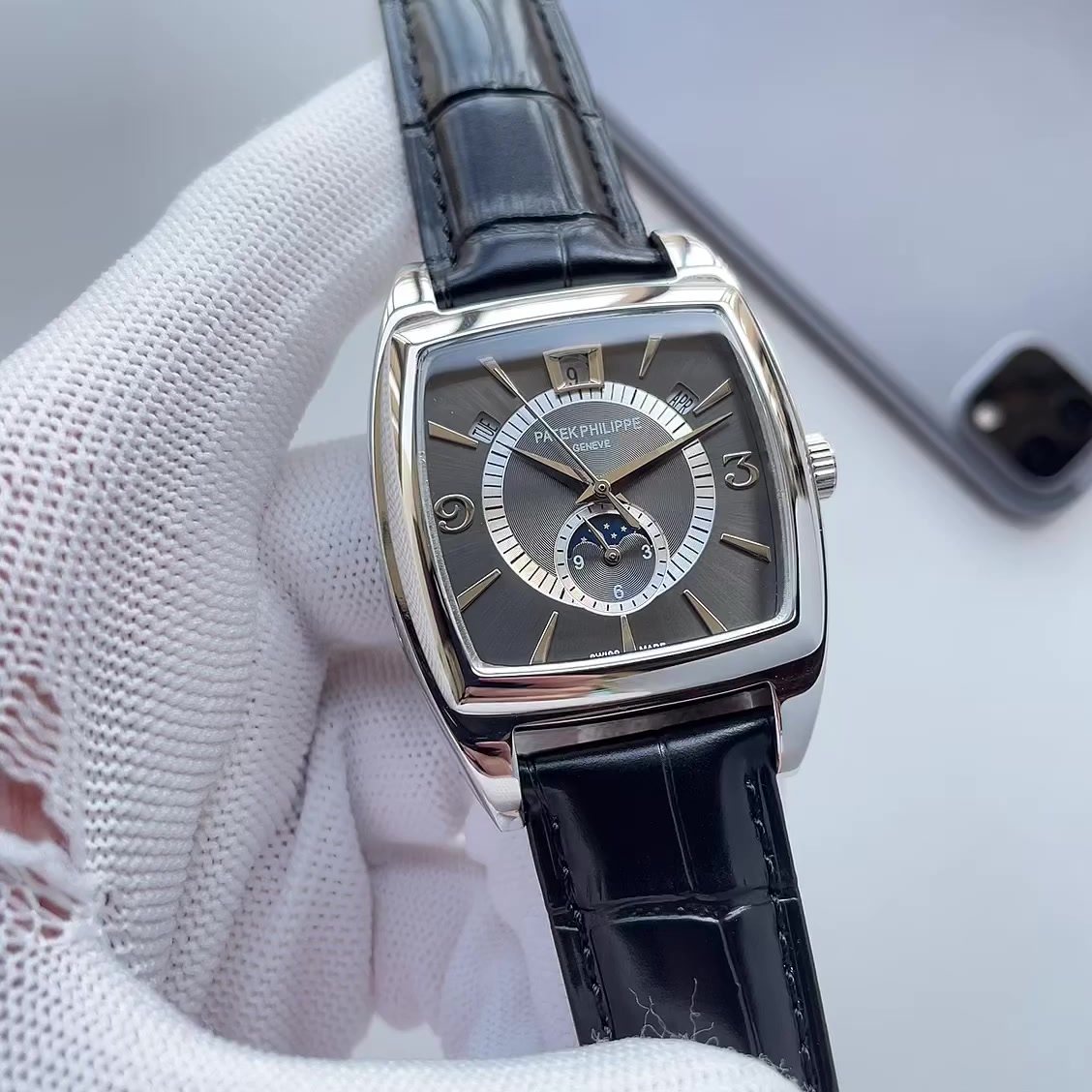 Patek Philippe Dark Gray Dial Watch