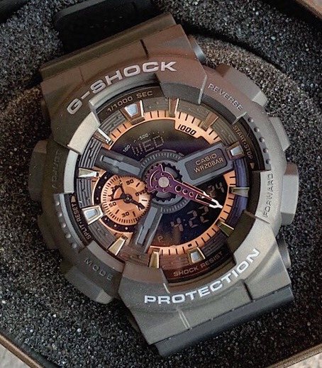 Casio Black Strap Watch