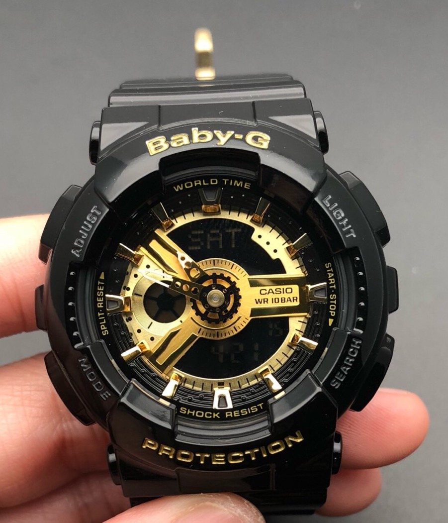 Casio Black Gold Watch