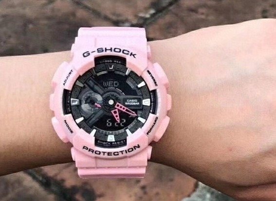 G-SHOCK Pink Black Watch